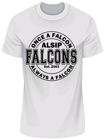 Alsip Falcons 20 Year Anniversary Shirt