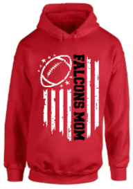 Falcons Flag Football Mom Hoodie