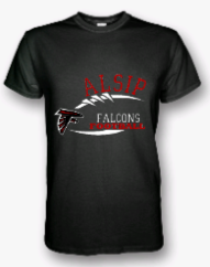 Alsip Falcons Football & Cheer Half football T-Shirt