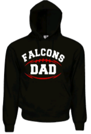 Falcons Football Dad Hoodie