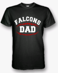 Falcons Football Dad T-Shirt