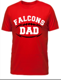 Falcons Football Dad T-Shirt