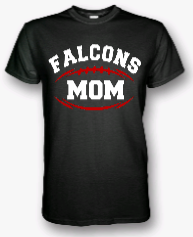 Falcons Football Mom T-Shirt