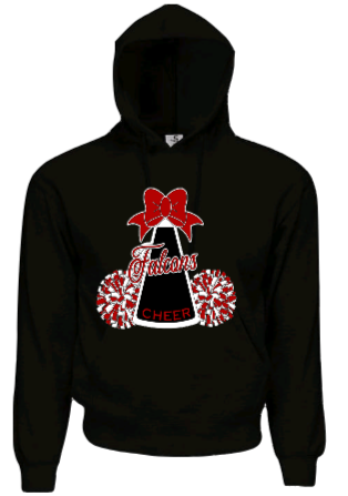 Falcons Cheer Megaphone Hoodie