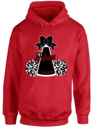 Falcons Cheer Megaphone Hoodie