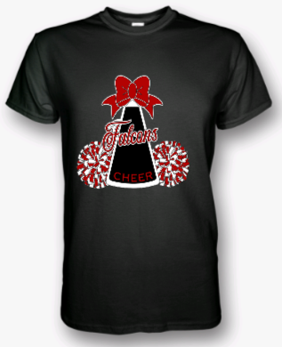 Falcons Cheer Megaphone T-Shirt