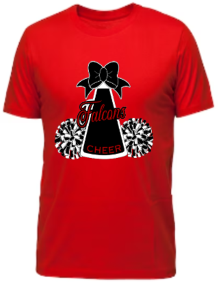 Falcons Cheer Megaphone T-Shirt