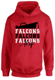 Falcons Half Megaphone Hoodie