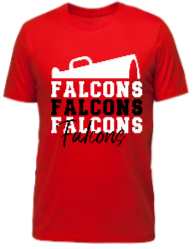 Falcons Half Megaphone T-Shirt