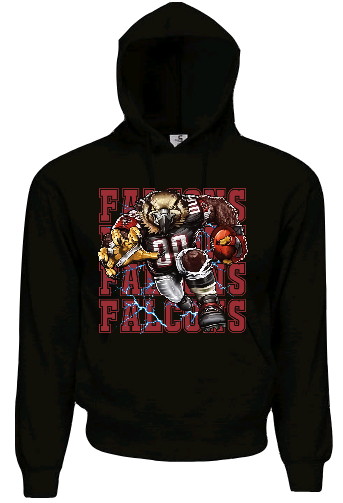 Falcons Falcons Falcons Bird Hoodie