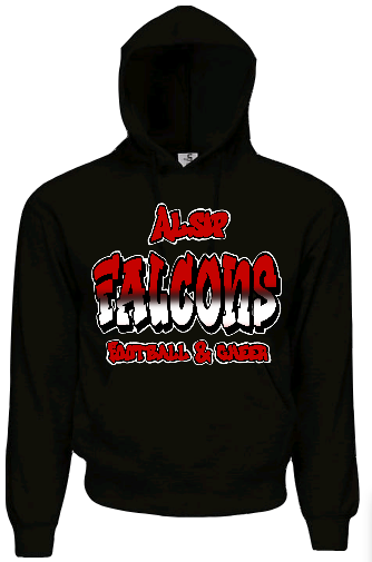 Alsip Falcons Graffiti Hoodie