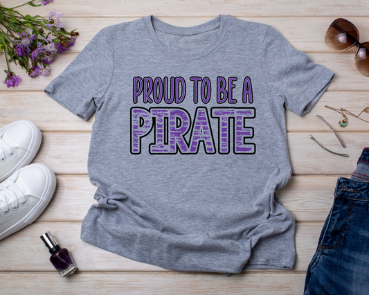 PROUD TO BE A PIRATE T-SHIRT