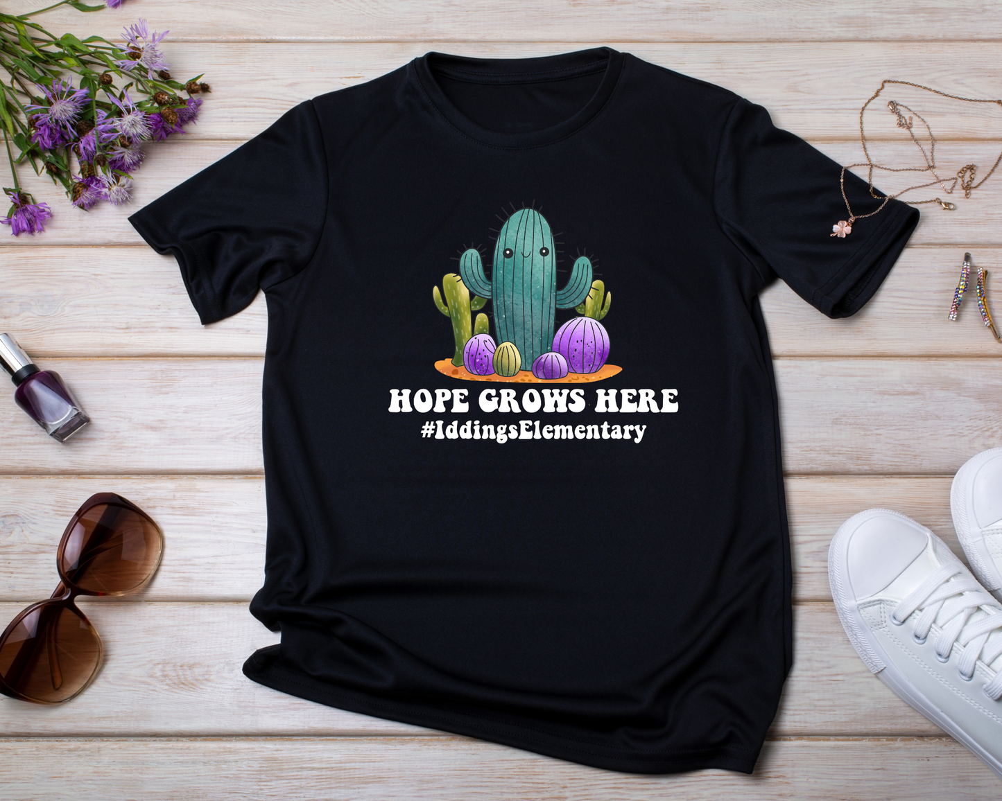 HOPE GROWS HERE IDDINGS CACTUS