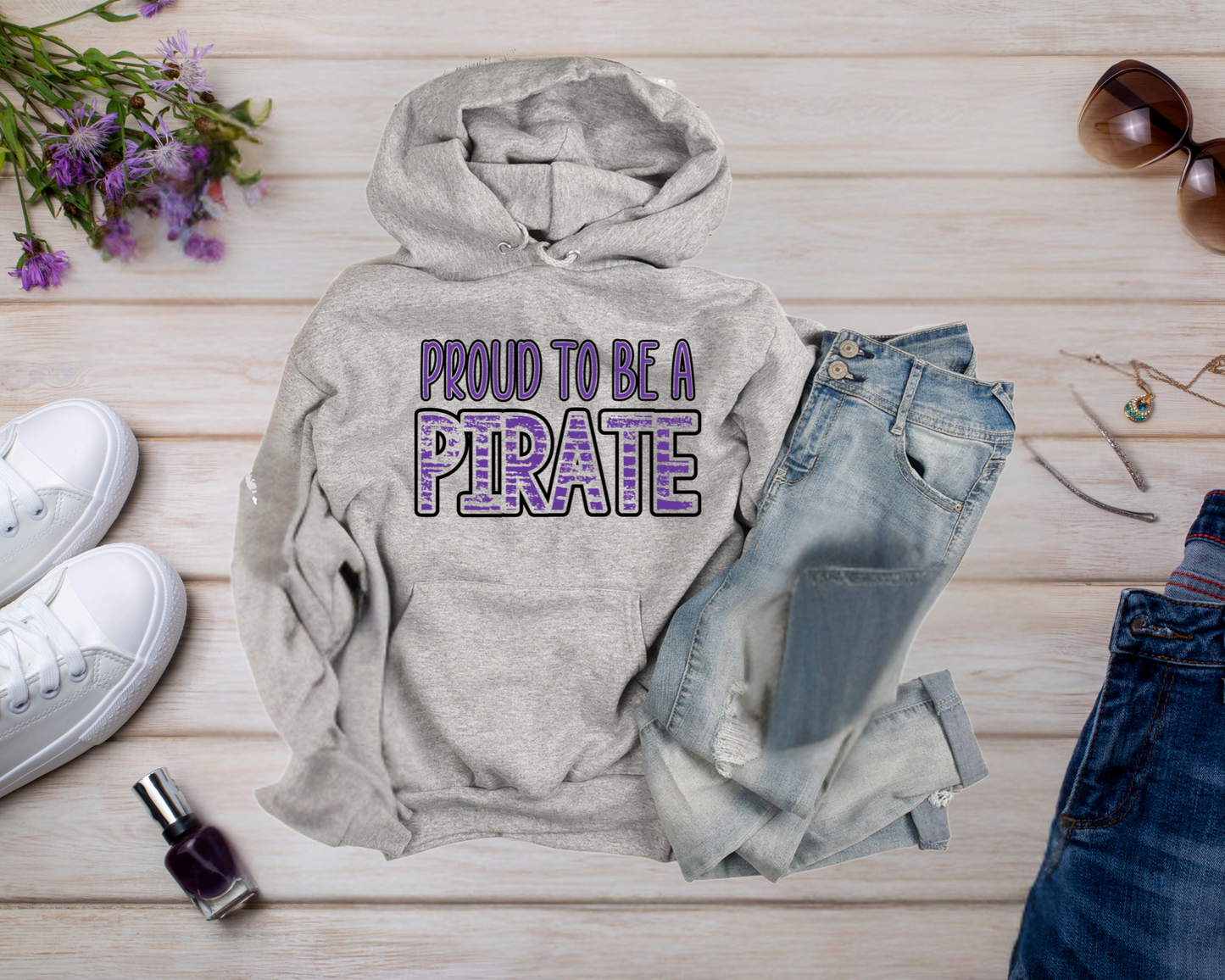 PROUD TO BE A PIRATE HOODIE