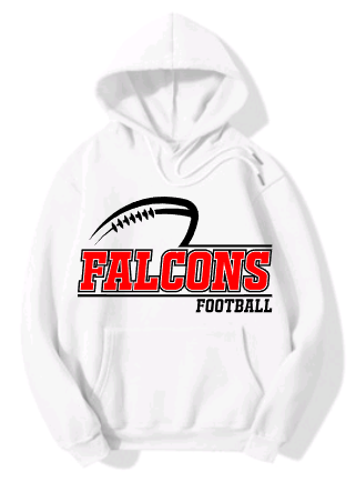 Alsip Falcons Football  Hoodie