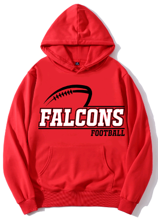 Alsip Falcons Football  Hoodie