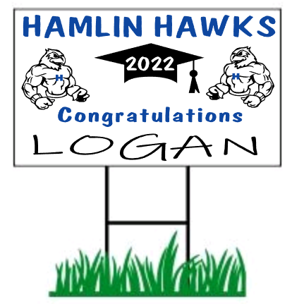 Graduation Yard sign Design 4