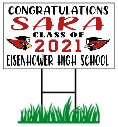 Graduation Yard sign Design 2