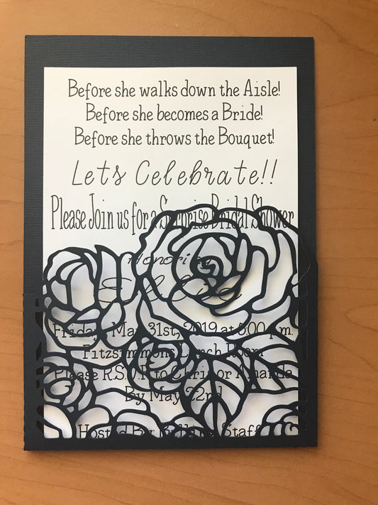 Bridal shower invitations